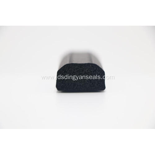 Solid core sponge door and window rubber packing